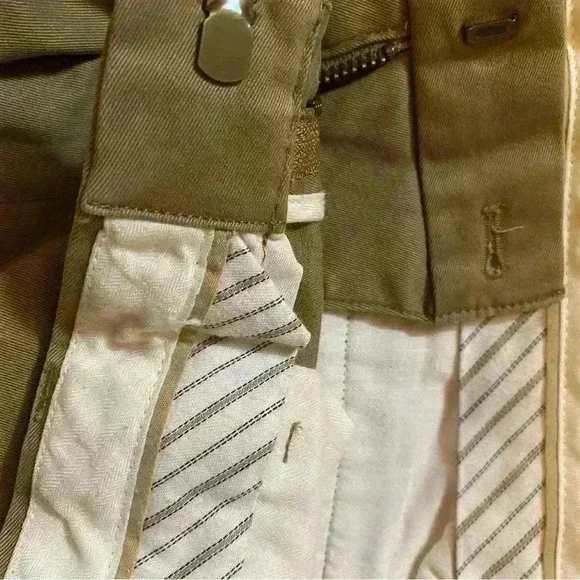 Banana Republic Men's Pants Tailoring Performance Emerson Chino Stretch Khaki 35 - Picture 16 of 16